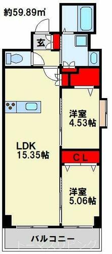 同じ建物の物件間取り写真 - ID:240028581101