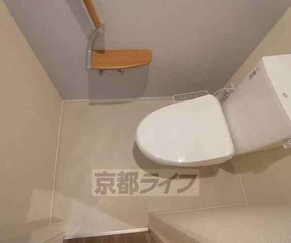 画像6:清潔感のある洋式トイレです。