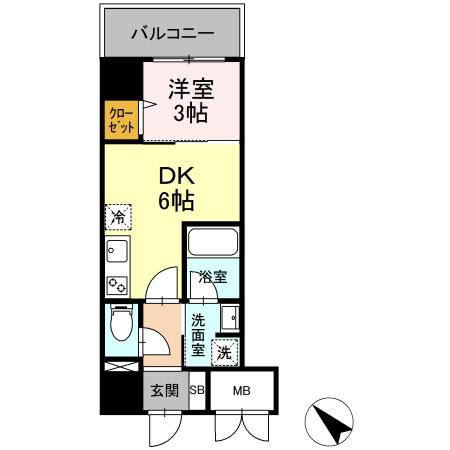 同じ建物の物件間取り写真 - ID:214051192904