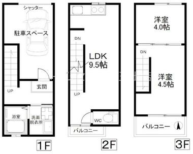 間取り：227103657784