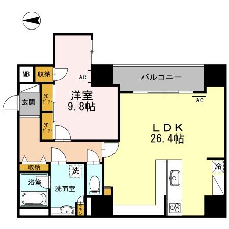 同じ建物の物件間取り写真 - ID:223032302792