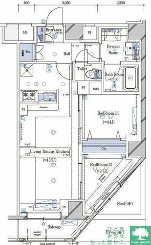 同じ建物の物件間取り写真 - ID:213105311833