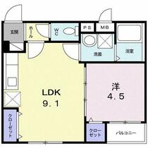 イリーデ　２ 104 ｜ 神奈川県小田原市曽比（賃貸アパート1LDK・1階・35.49㎡） その2