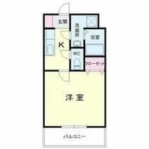 静岡県藤枝市高柳１丁目（賃貸マンション1K・5階・26.64㎡） その2