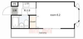 ｍｅｒｃｉ森恵 302 ｜ 兵庫県芦屋市南宮町（賃貸マンション1K・3階・18.00㎡） その2