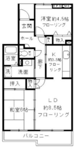 同じ建物の物件間取り写真 - ID:213105605247