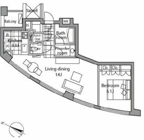 同じ建物の物件間取り写真 - ID:213100665451