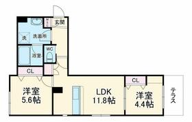 埼玉県さいたま市浦和区神明１丁目（賃貸マンション2LDK・2階・52.14㎡） その2