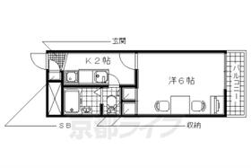 レオパレスサンメゾン 202 ｜ 京都府京田辺市東古森（賃貸アパート1K・2階・19.87㎡） その2