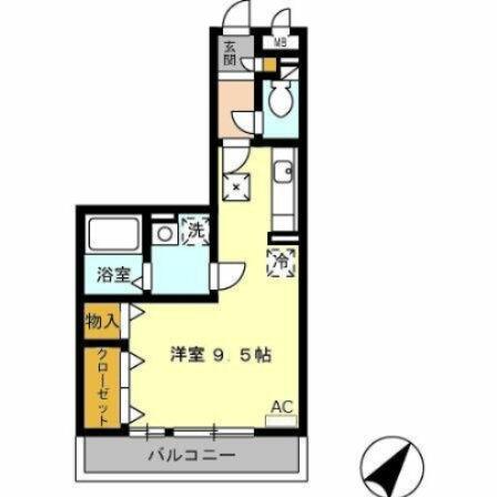 同じ建物の物件間取り写真 - ID:223032076526