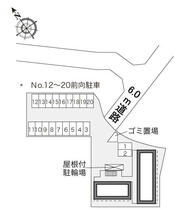 レオパレスパピルスＨＴＹ  ｜ 滋賀県大津市雄琴６丁目（賃貸アパート1K・2階・20.28㎡） その3