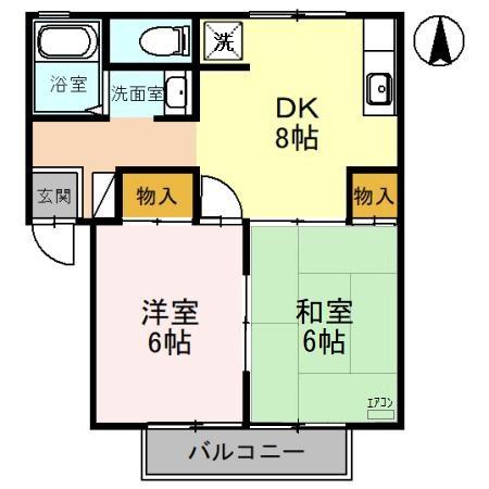 同じ建物の物件間取り写真 - ID:209005473349