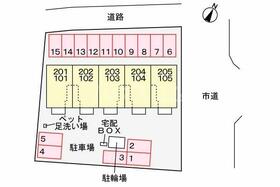 ネオヴィレッジ 103 ｜ 群馬県高崎市下佐野町（賃貸アパート1LDK・1階・40.02㎡） その15