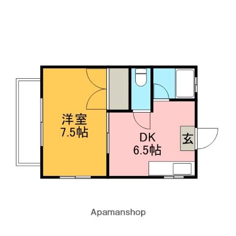 同じ建物の物件間取り写真 - ID:242001412504