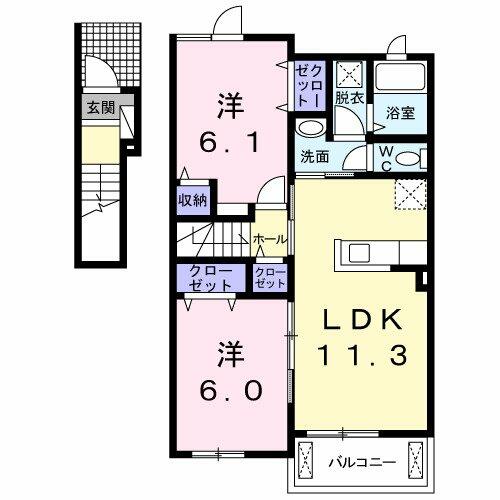 同じ建物の物件間取り写真 - ID:221010671500