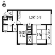 滋賀県大津市大江５丁目（賃貸アパート2LDK・2階・47.00㎡） その2