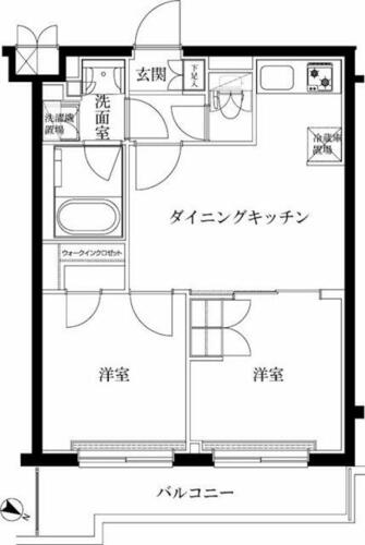 同じ建物の物件間取り写真 - ID:213108434487