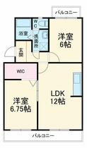 静岡県静岡市駿河区谷田（賃貸マンション2LDK・3階・53.46㎡） その2