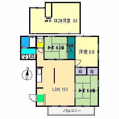 同じ建物の物件間取り写真 - ID:239001291903