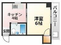 大阪府大阪市東淀川区豊里２丁目（賃貸アパート1K・3階・20.00㎡） その2