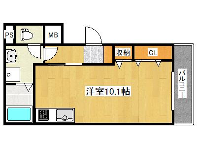 同じ建物の物件間取り写真 - ID:228046838465