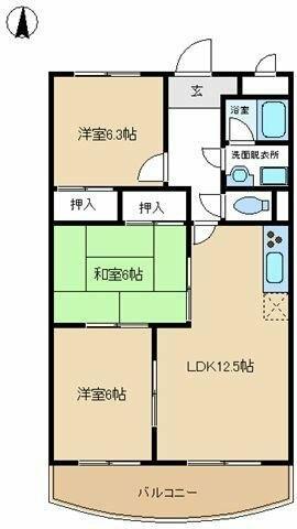 同じ建物の物件間取り写真 - ID:223031852099