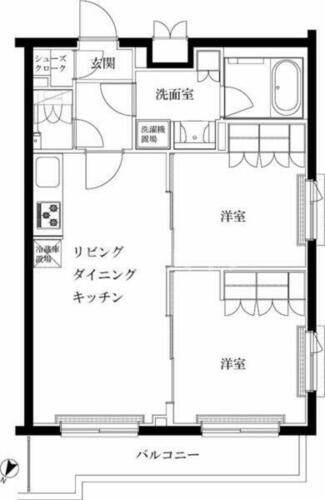 同じ建物の物件間取り写真 - ID:213105367107