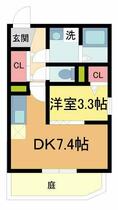 フジテラス甲東園  ｜ 兵庫県西宮市上大市４丁目（賃貸マンション1DK・1階・27.72㎡） その2