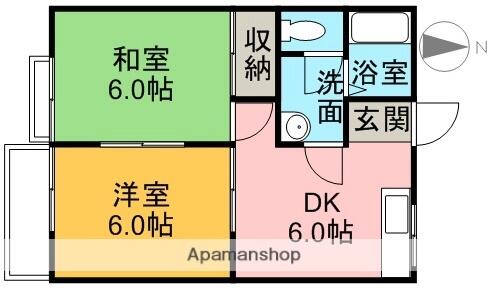 同じ建物の物件間取り写真 - ID:238007278487