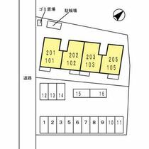 エスポワールＮ 205 ｜ 山梨県甲府市上今井町（賃貸アパート1LDK・2階・40.18㎡） その12