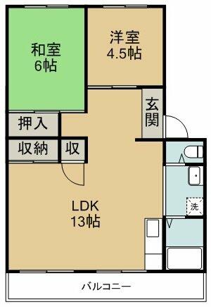 同じ建物の物件間取り写真 - ID:236002738438