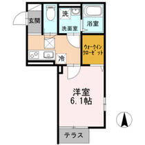 神奈川県川崎市多摩区登戸（賃貸アパート1K・1階・26.69㎡） その2