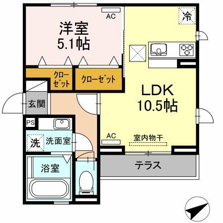 同じ建物の物件間取り写真 - ID:223032292441