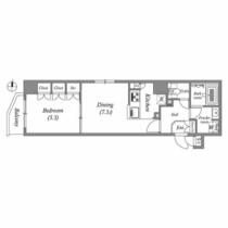 ＧＲＡＮ　ＰＡＳＥＯ本所吾妻橋  ｜ 東京都墨田区東駒形３丁目（賃貸マンション1DK・5階・40.26㎡） その2