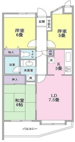 同じ建物の物件間取り写真 - ID:213099756106