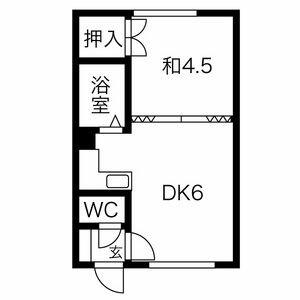 同じ建物の物件間取り写真 - ID:201021334580