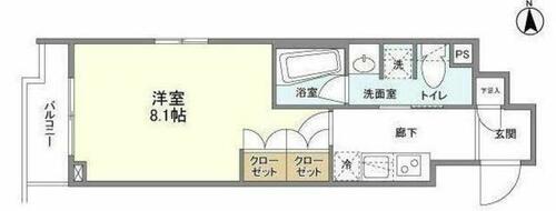 同じ建物の物件間取り写真 - ID:213105458102