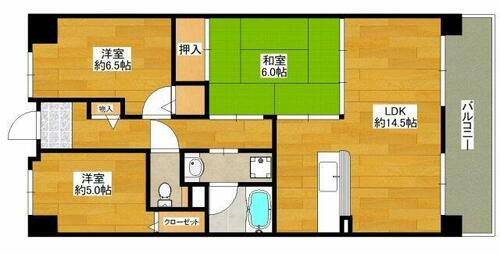 同じ建物の物件間取り写真 - ID:227081539142