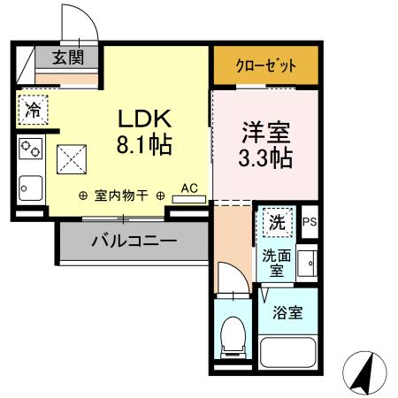 同じ建物の物件間取り写真 - ID:220002808144