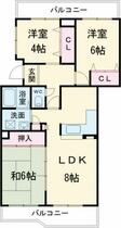 埼玉県新座市野火止５丁目（賃貸マンション3LDK・2階・71.87㎡） その2