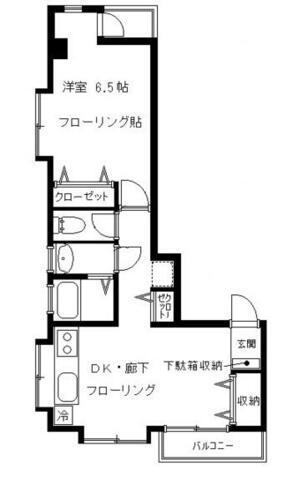 同じ建物の物件間取り写真 - ID:214054097525