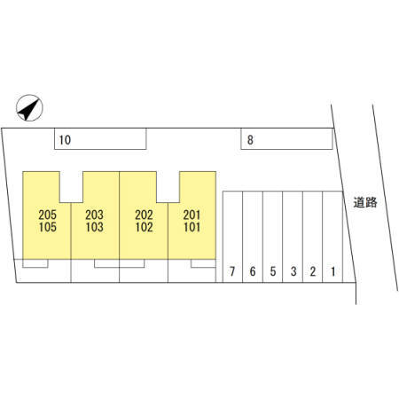 プレーヌ今江 101｜石川県小松市今江町７丁目(賃貸アパート1LDK・1階・50.40㎡)の写真 その7