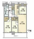 川崎市中原区中丸子 45階建 築17年のイメージ