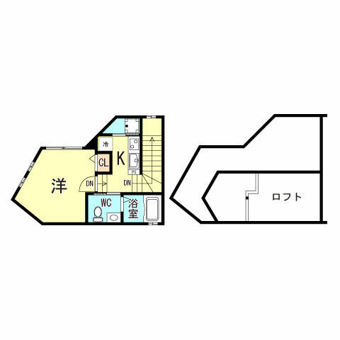 同じ建物の物件間取り写真 - ID:228046008498