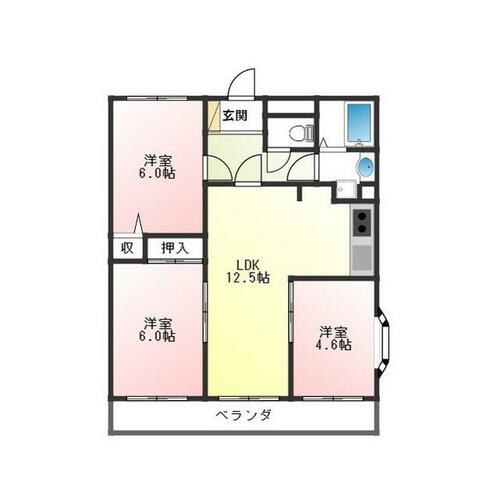 同じ建物の物件間取り写真 - ID:221010023359