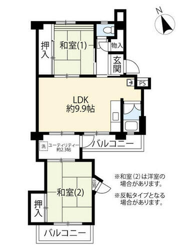 同じ建物の物件間取り写真 - ID:213105780382