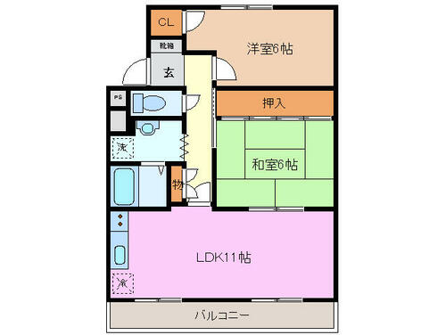 同じ建物の物件間取り写真 - ID:224004698917