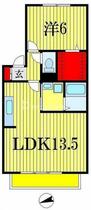 ウエストコート  ｜ 千葉県船橋市前原西１丁目（賃貸アパート1LDK・2階・45.54㎡） その2