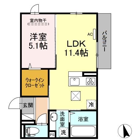 同じ建物の物件間取り写真 - ID:234020470634