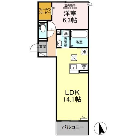 同じ建物の物件間取り写真 - ID:234020470642